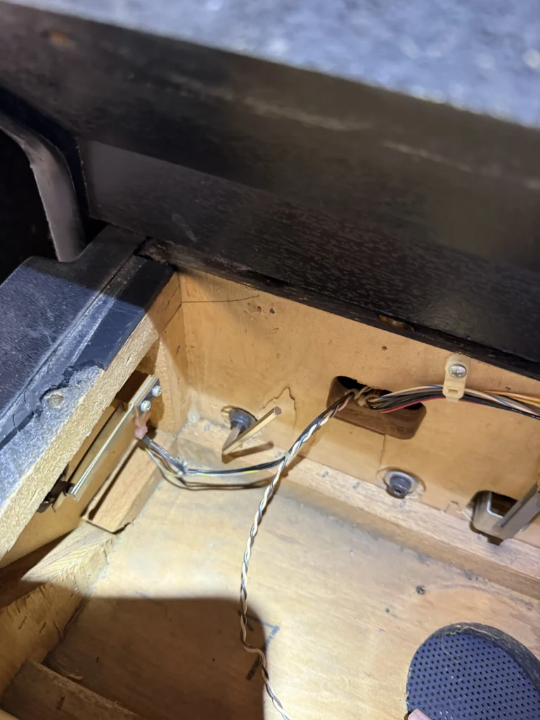 Atari Video Pinball Arcade - Control Panel Disassembly