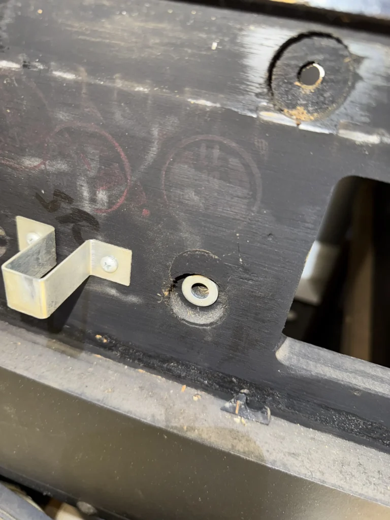 Atari Video Pinball Arcade - Control Panel Disassembly