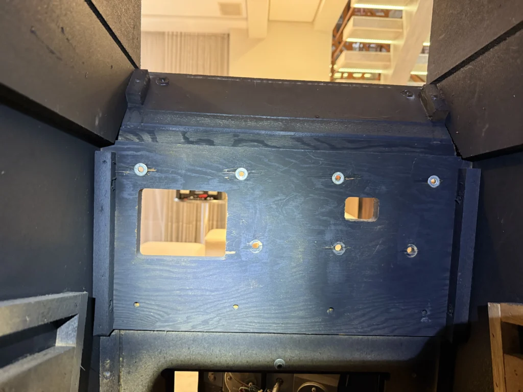 Atari Video Pinball Arcade - Control Panel Disassembly