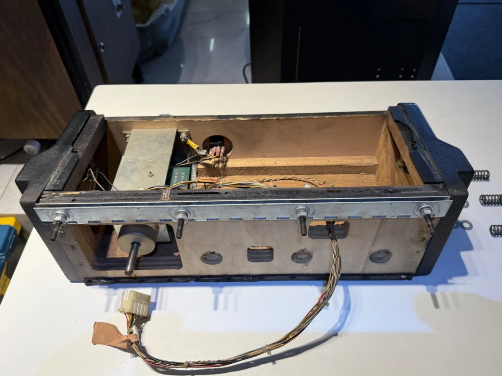 Atari Video Pinball Arcade - Control Panel Disassembly