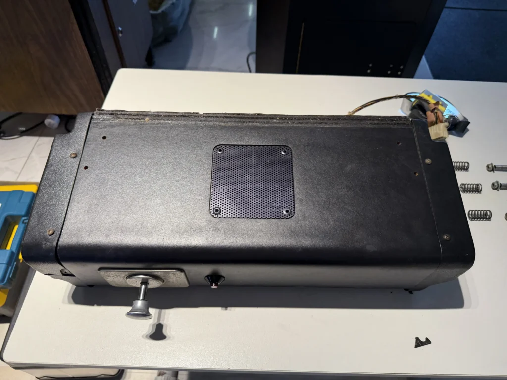 Atari Video Pinball Arcade - Control Panel Disassembly