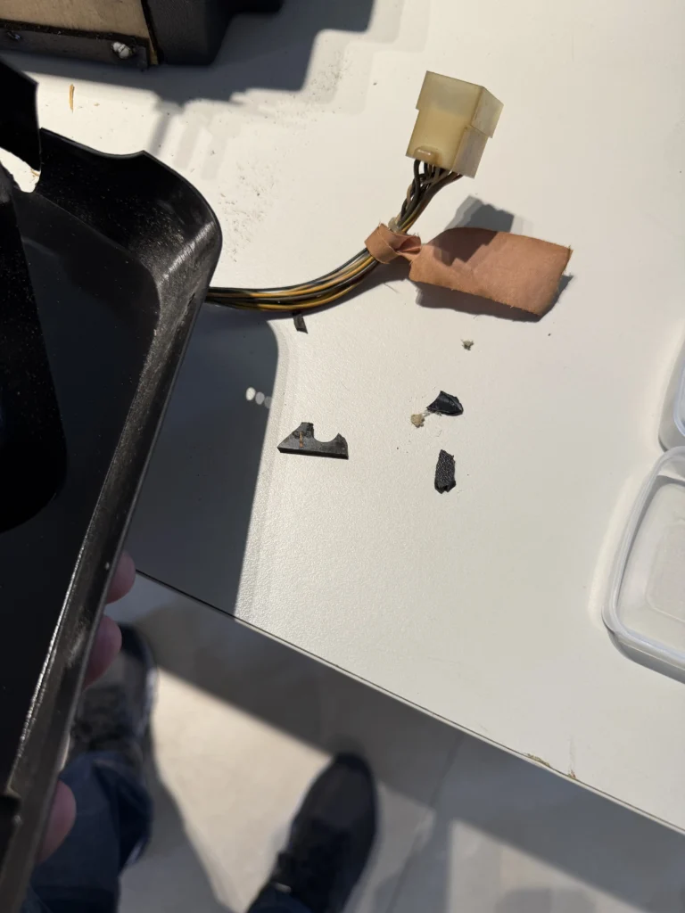 Atari Video Pinball Arcade - Control Panel Disassembly