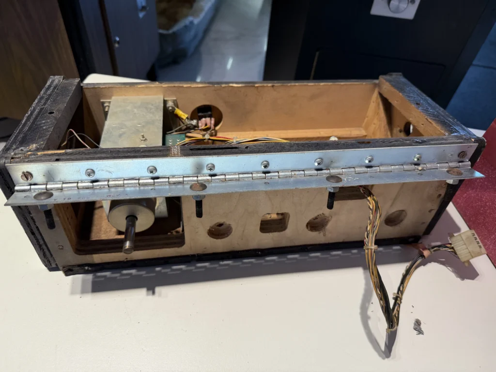 Atari Video Pinball Arcade - Control Panel Disassembly