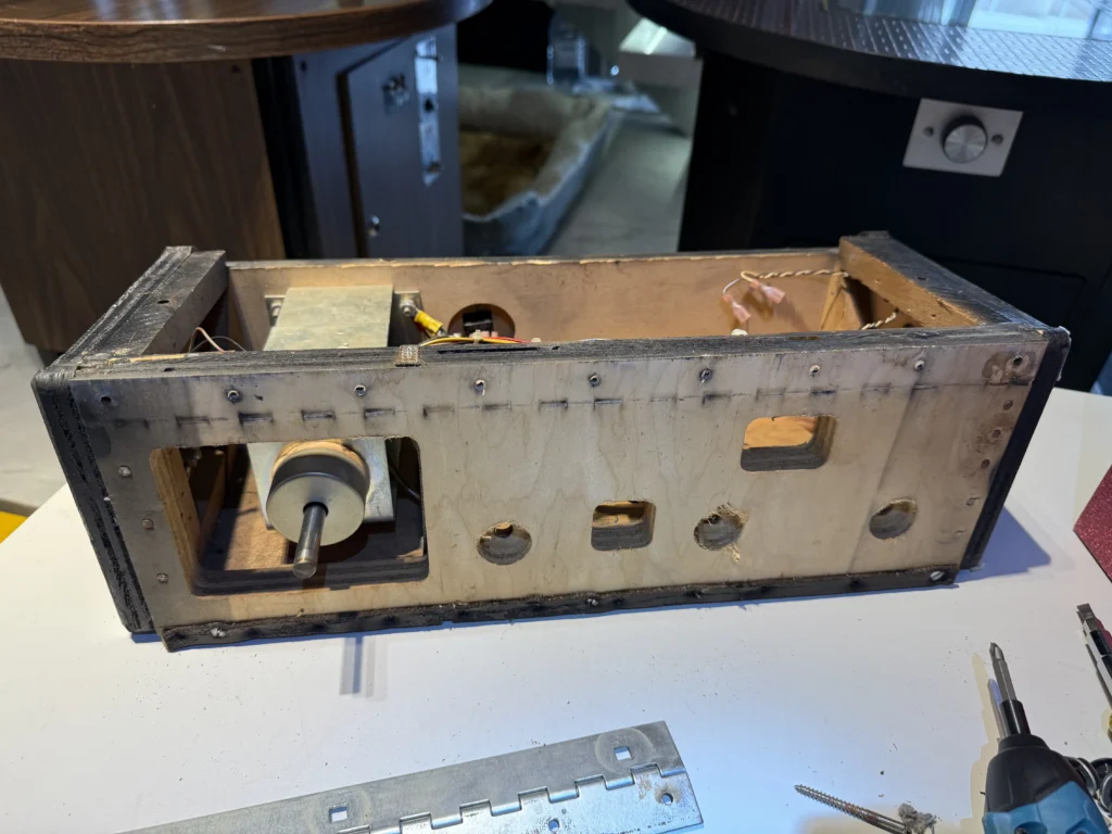 Atari Video Pinball Arcade - Control Panel Disassembly