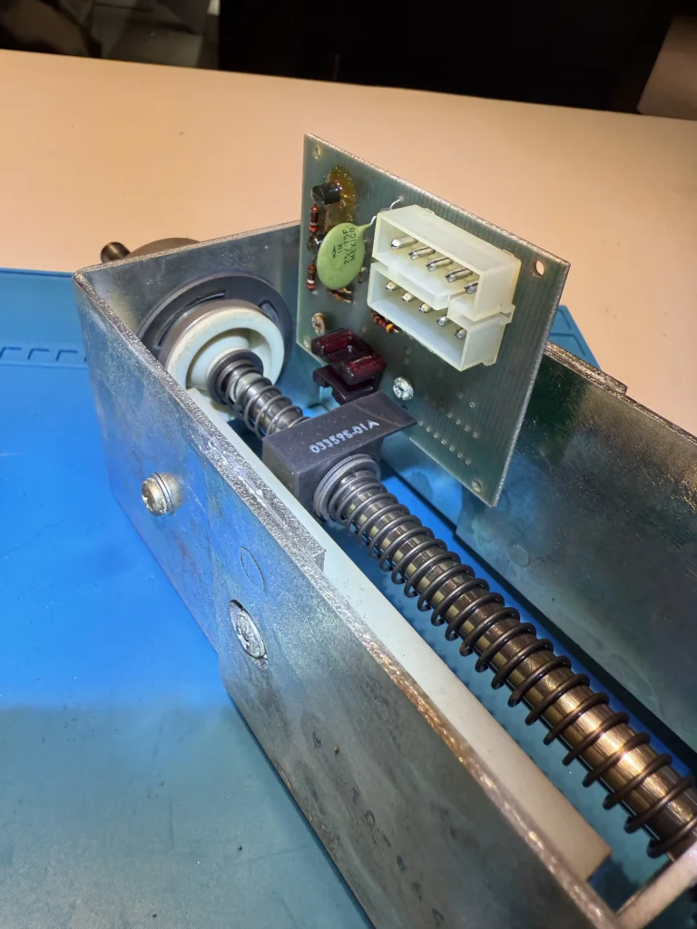 Atari Video Pinball Arcade - Control Panel Disassembly