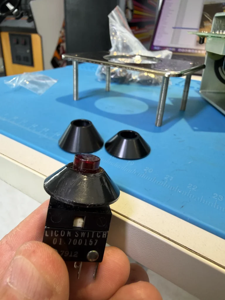 Atari Video Pinball Arcade - Control Panel Assembly Atari Video Pinball Arcade - Control Panel Assembly