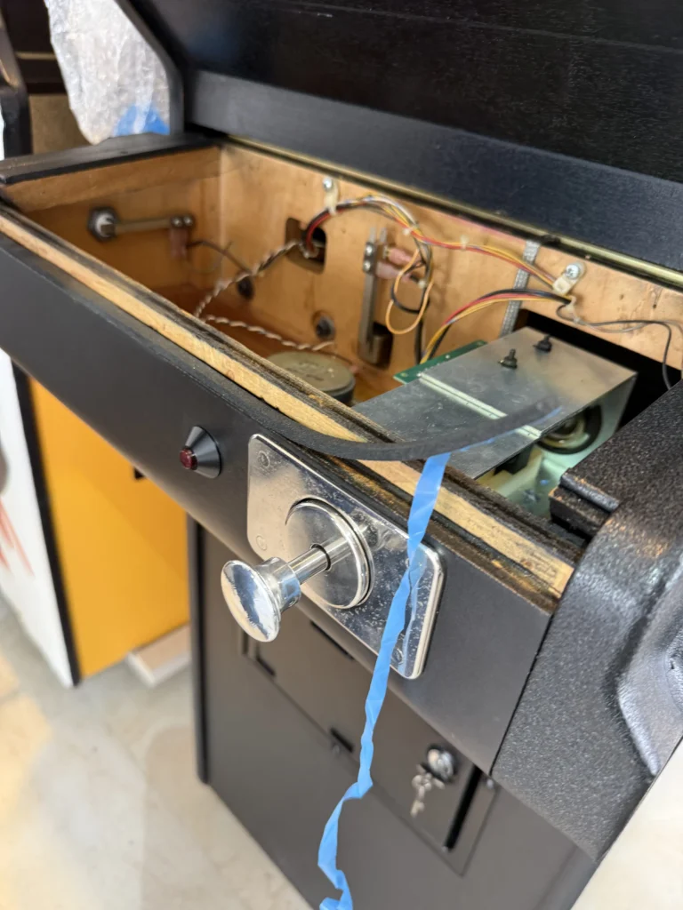 Atari Video Pinball Arcade - Control Panel Finishing Atari Video Pinball Arcade - Control Panel Finishing