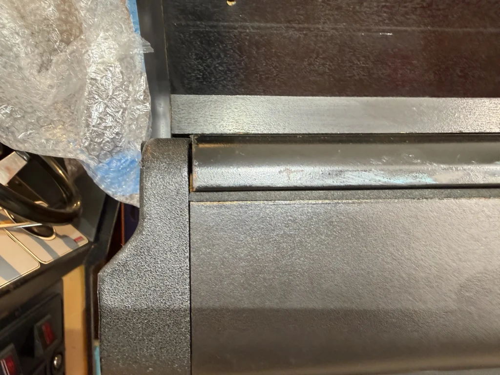 Atari Video Pinball Arcade - Control Panel Finishing Atari Video Pinball Arcade - Control Panel Finishing