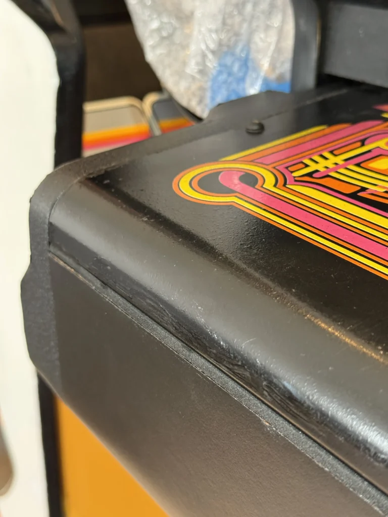 Atari Video Pinball Arcade - Control Panel Finishing Atari Video Pinball Arcade - Control Panel Finishing