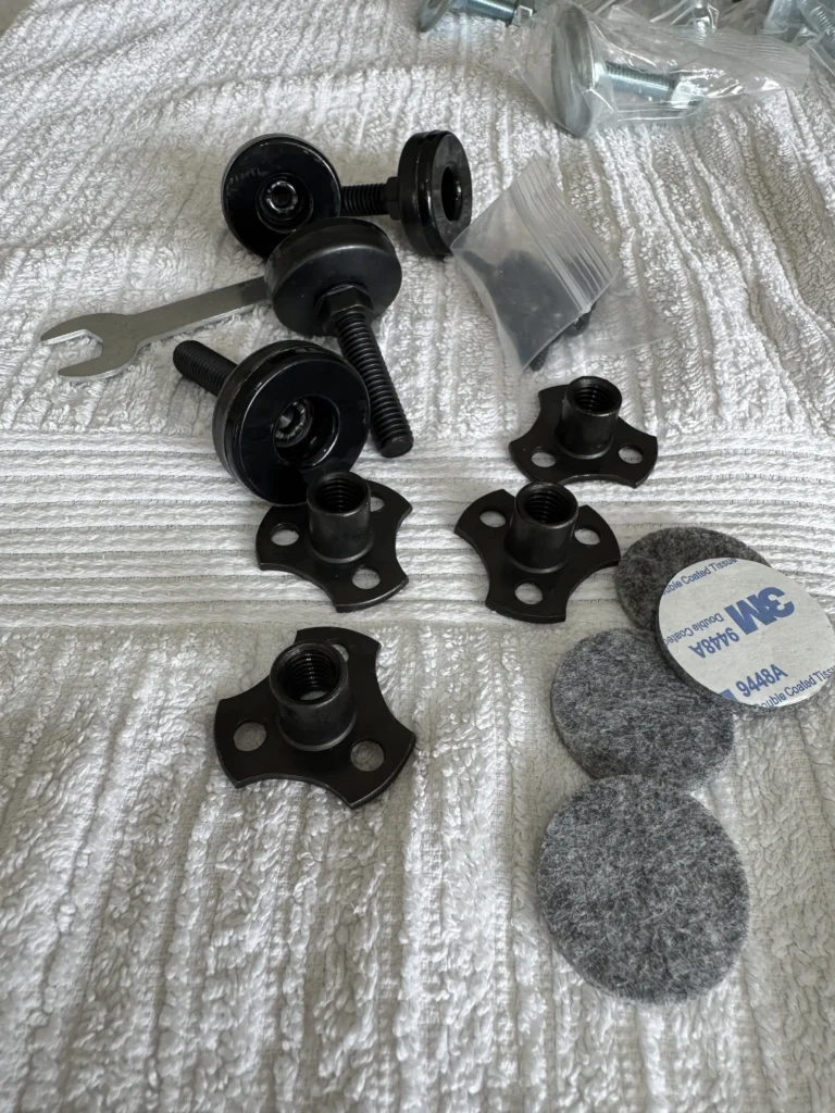 Atari Video Pinball Arcade - Leg Levelers Atari Video Pinball Arcade - Leg Levelers