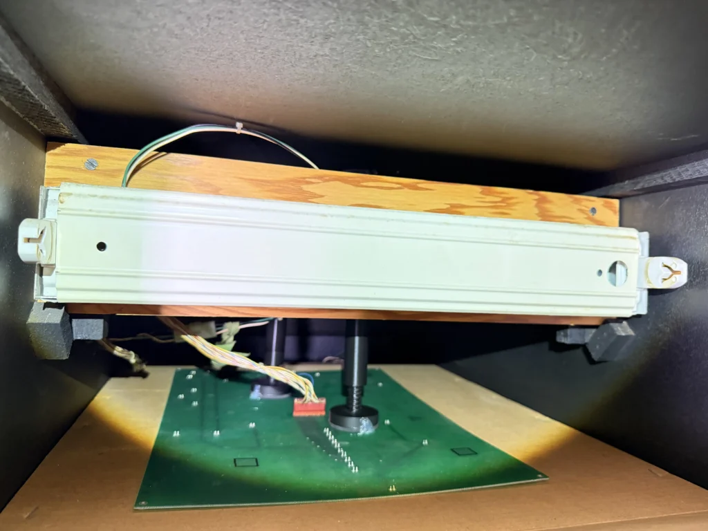 Atari Video Pinball Arcade - White Light Fixture Atari Video Pinball Arcade - White Light Fixture