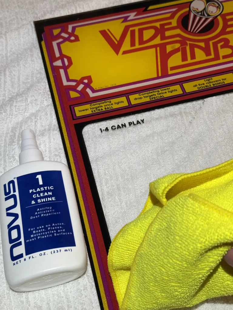 Atari Video Pinball Arcade - Marquee Install Atari Video Pinball Arcade - Marquee Install