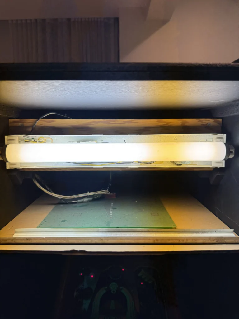 Atari Video Pinball Arcade - Marquee and Fixture Inspection Atari Video Pinball Arcade - Marquee and Fixture Inspection