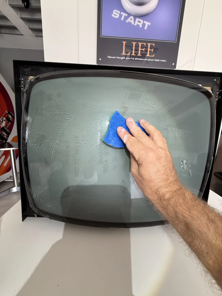 Atari Video Pinball Arcade - Monitor 2nd Repair, Cleaning and Install Atari Video Pinball Arcade - Monitor 2nd Repair, Cleaning and Install