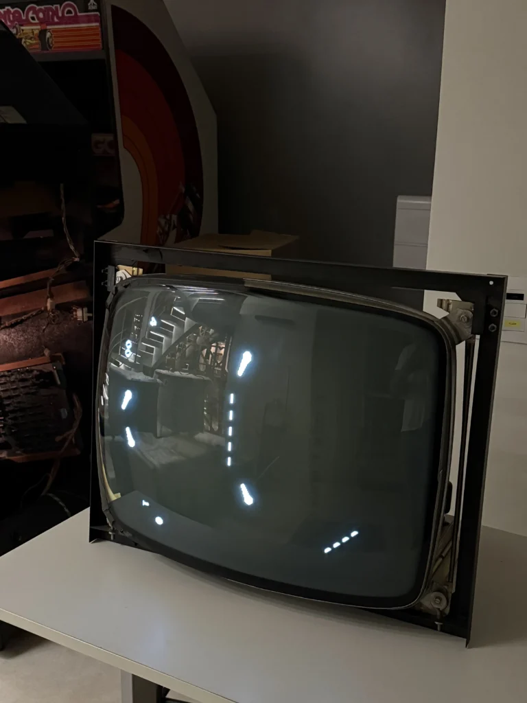 Atari Video Pinball Arcade - Monitor 2nd Repair, Cleaning and Install Atari Video Pinball Arcade - Monitor 2nd Repair, Cleaning and Install