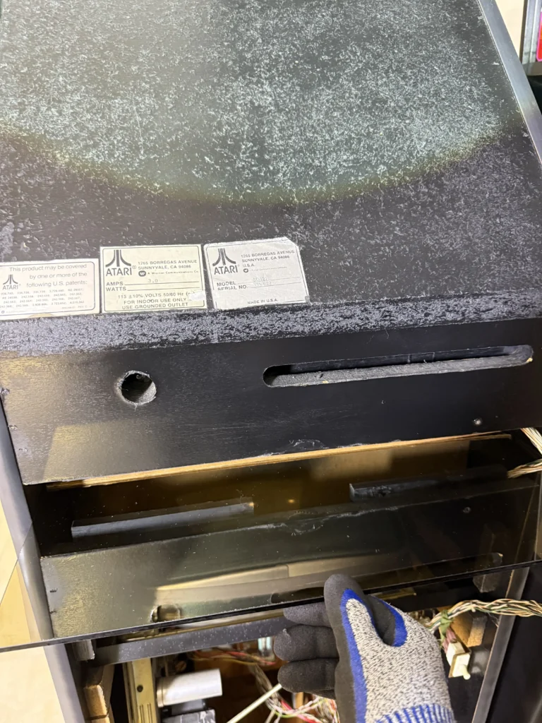 Atari Video Pinball Arcade - Mirror Install Atari Video Pinball Arcade - Mirror Install