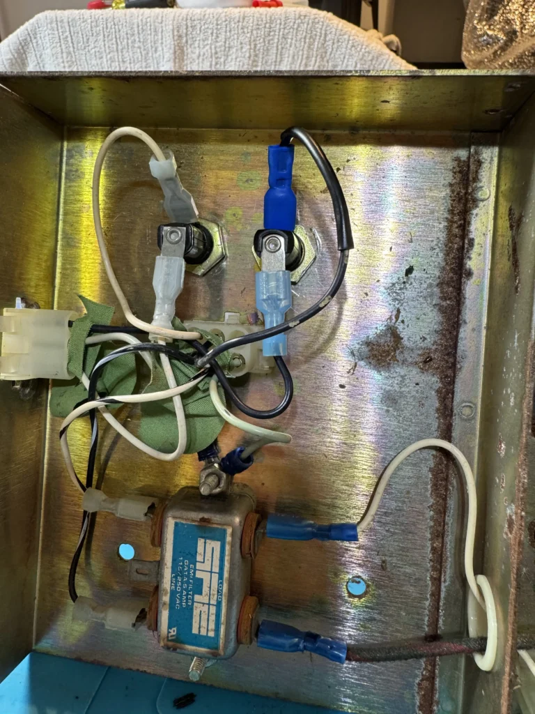 Atari Video Pinball Arcade - Power Brick Inspection Atari Video Pinball Arcade - Power Brick Inspection