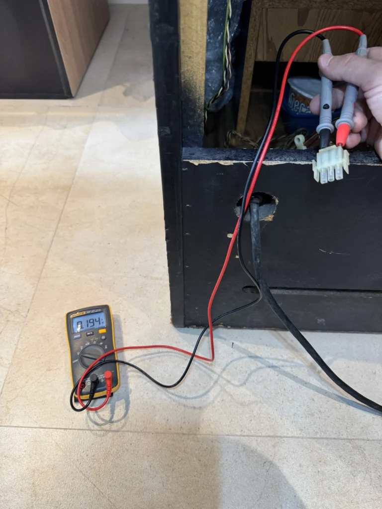 Atari Video Pinball Arcade - Power Brick Inspection Atari Video Pinball Arcade - Power Brick Inspection