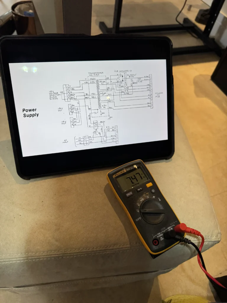 Atari Video Pinball Arcade - Power Brick Inspection Atari Video Pinball Arcade - Power Brick Inspection