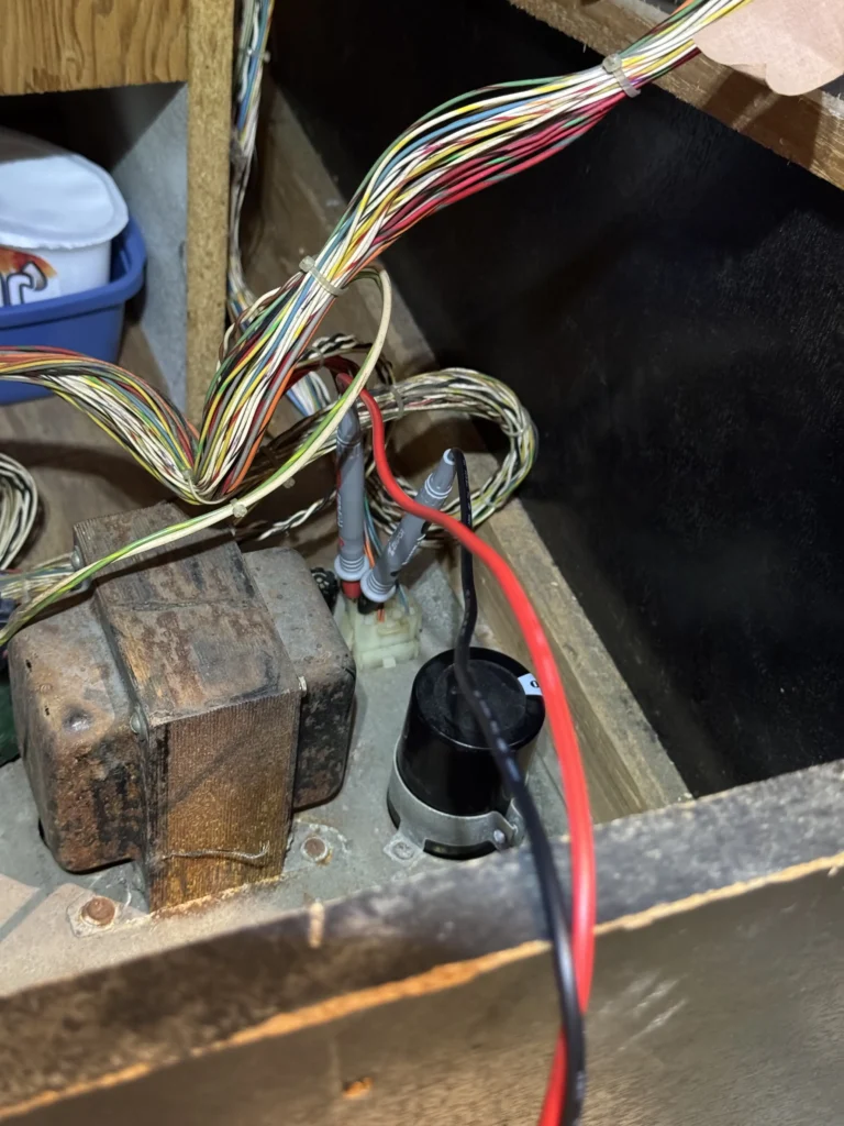 Atari Video Pinball Arcade - Power Brick Inspection Atari Video Pinball Arcade - Power Brick Inspection