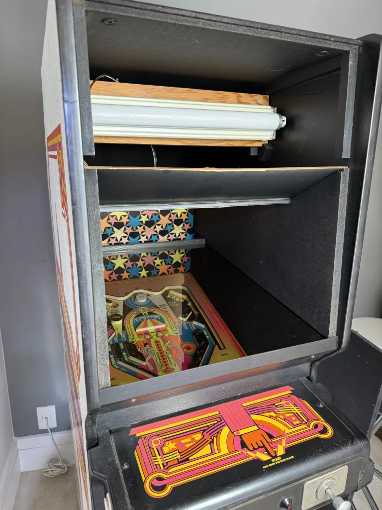 Atari Video Pinball Arcade - Cabinet Restoration Atari Video Pinball Arcade - Cabinet Restoration