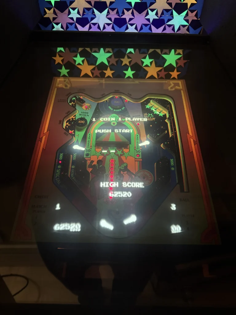 Atari Video Pinball Arcade - Wells-Gardner 22v1003 B&W Monitor Atari Video Pinball Arcade - Wells-Gardner 22v1003 B&W Monitor