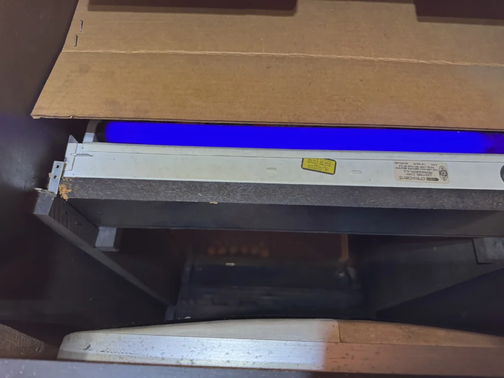 Atari Video Pinball Arcade - UV Light/Black Light Testing Atari Video Pinball Arcade - UV Light/Black Light Testing