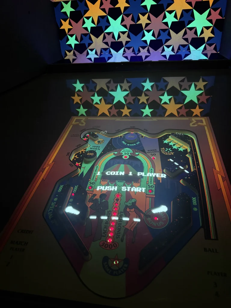Atari Video Pinball Arcade - UV Light/Black Light Testing Atari Video Pinball Arcade - UV Light/Black Light Testing
