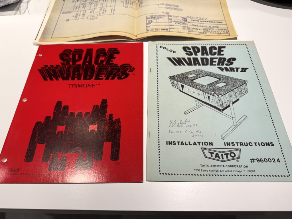 Taito Space Invaders Arcade Game - TOEI GM-20 Monitor Fix