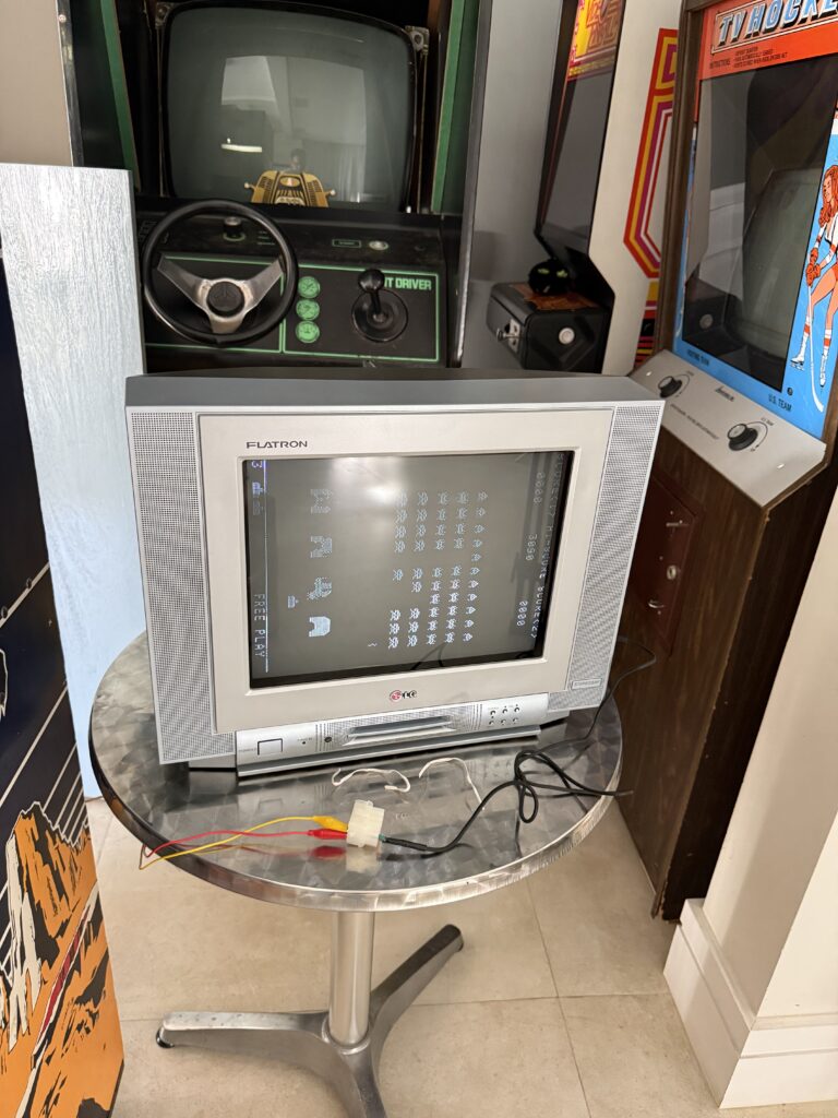 Taito Space Invaders Arcade Game - TOEI GM-20 Monitor Fix