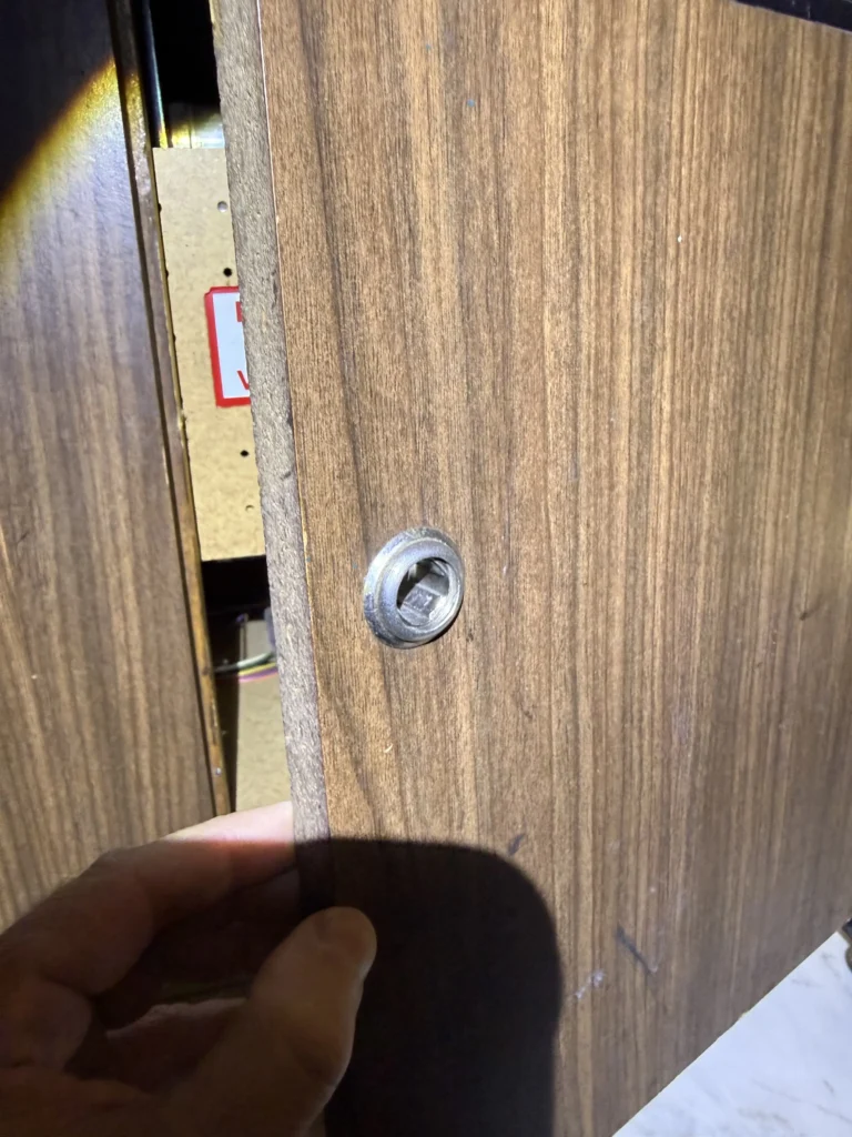 Mirco Challenge Arcade Game - Coin Door Restore