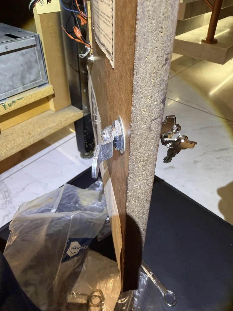 Mirco Challenge Arcade Game - Coin Door Restore