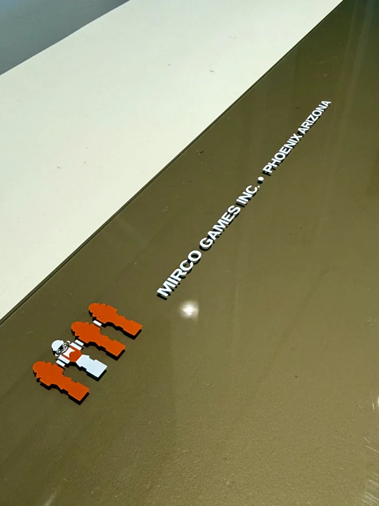 Mirco Challenge Arcade Game - Glass Replacement