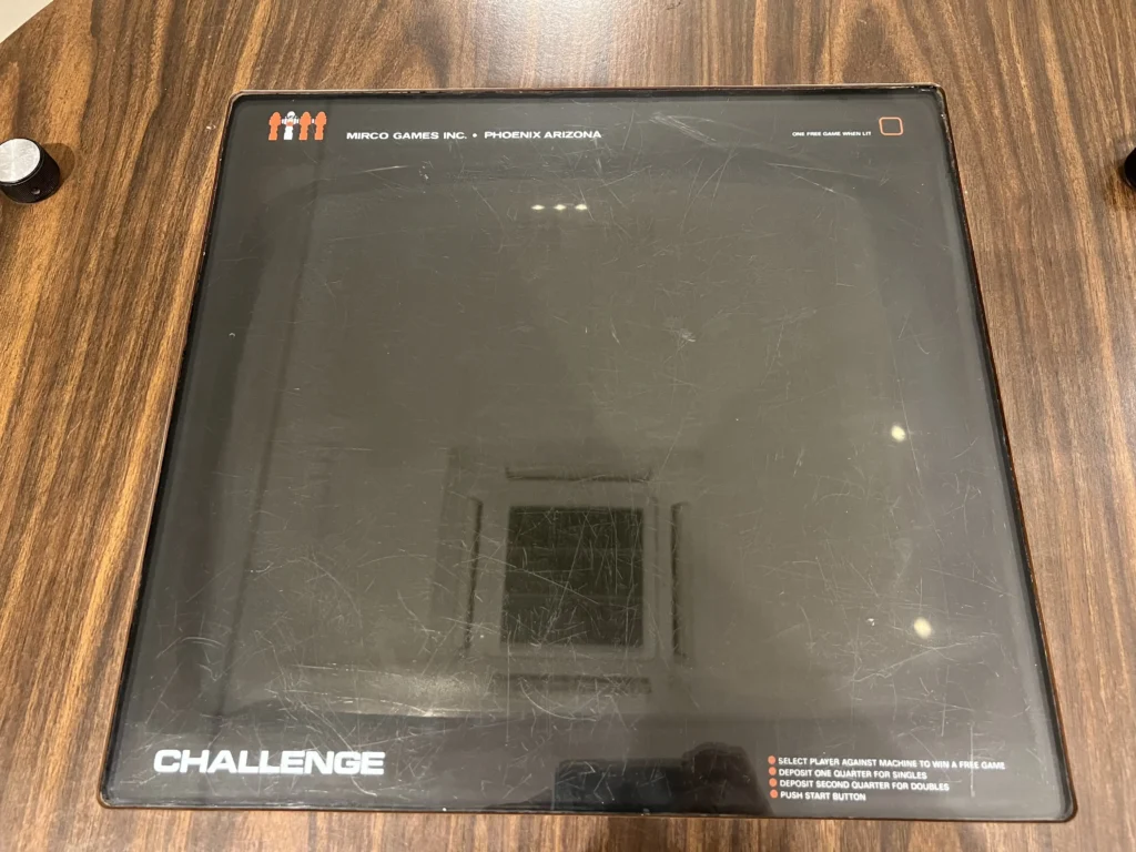 Mirco Challenge Arcade Game Cabinet - Acquisition Mirco Challenge Arcade Game Cabinet - Acquisition