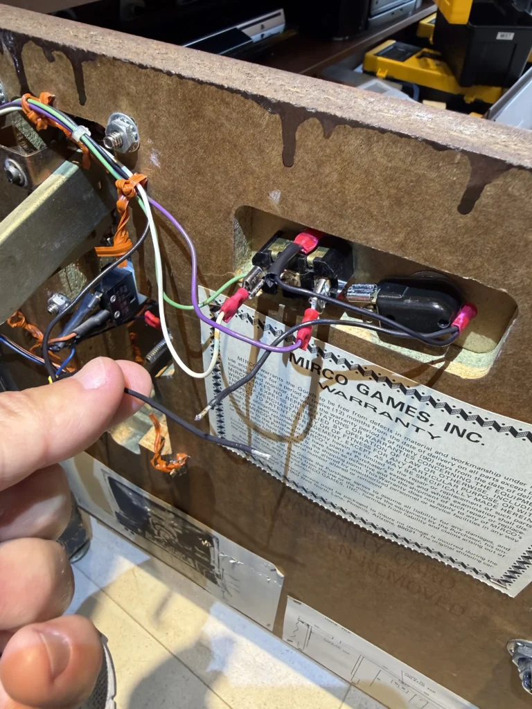 Mirco Challenge Arcade Game - Select Switch Fix